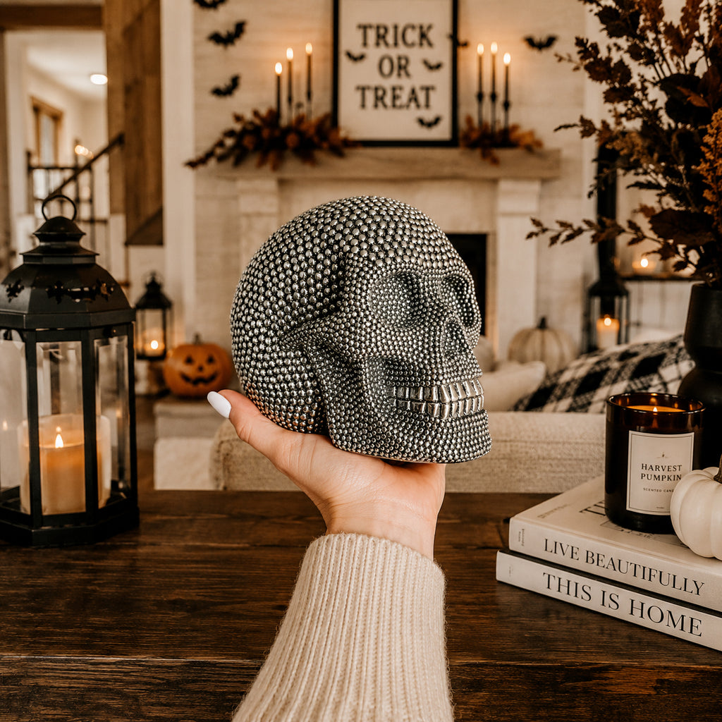Skull Head Halloween Tabletop Decor - Cart2u.ro