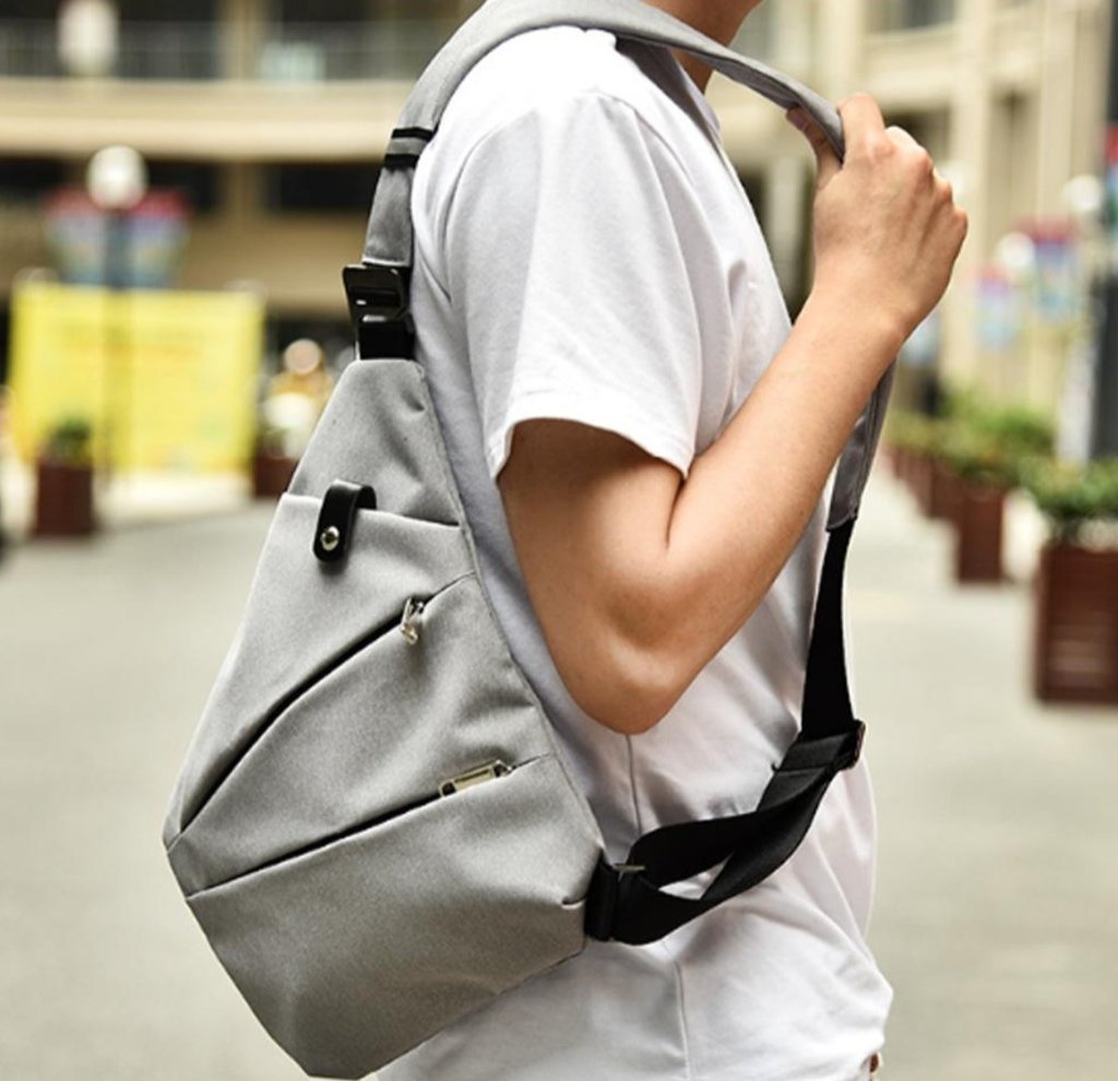 Waterproof Triangle Side Crossbody Bag - Cart2u.ro