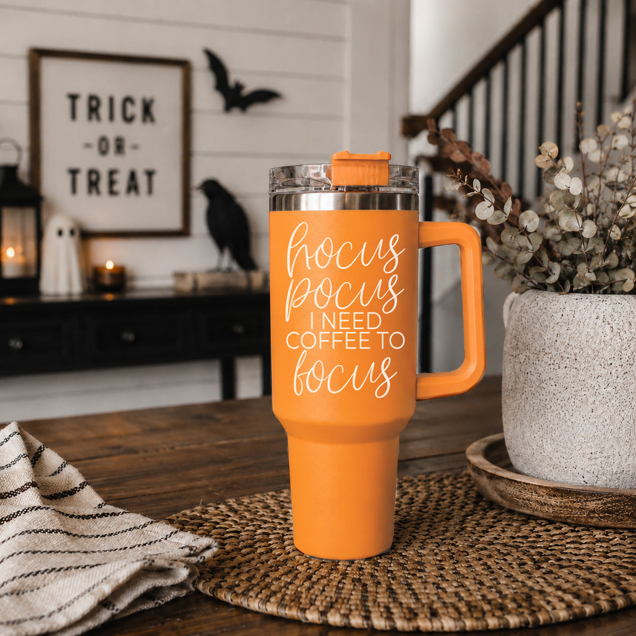 Hocus Pocus Halloween Tumbler 40oz - Cart2u.ro