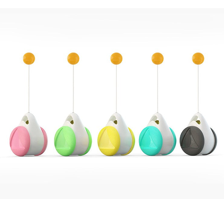 Tumbler Balanced Wheel Swinging Ball Cat Toy - Cart2u.ro