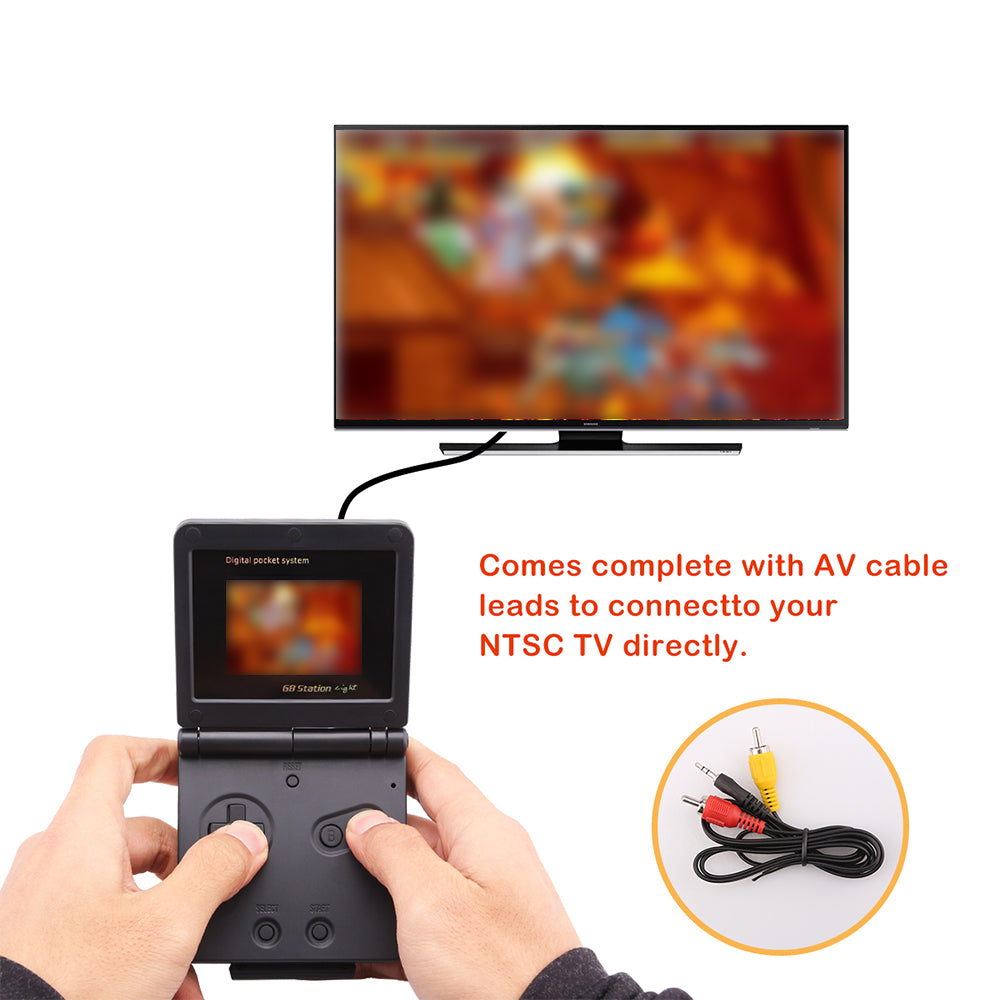 8 Bits PVP Station Portable Video Game Console - Cart2u.ro