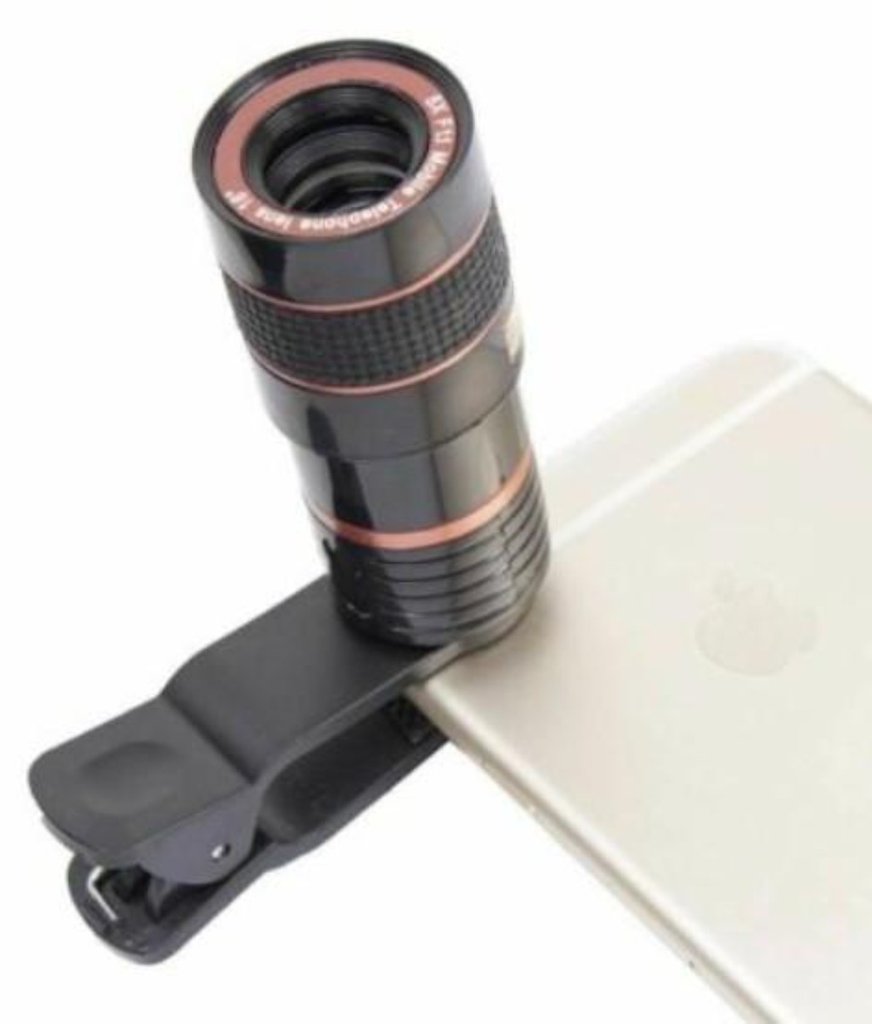 HD Optical Zoom Smartphone Lens with Universal Mobile Phone Clip - Cart2u.ro
