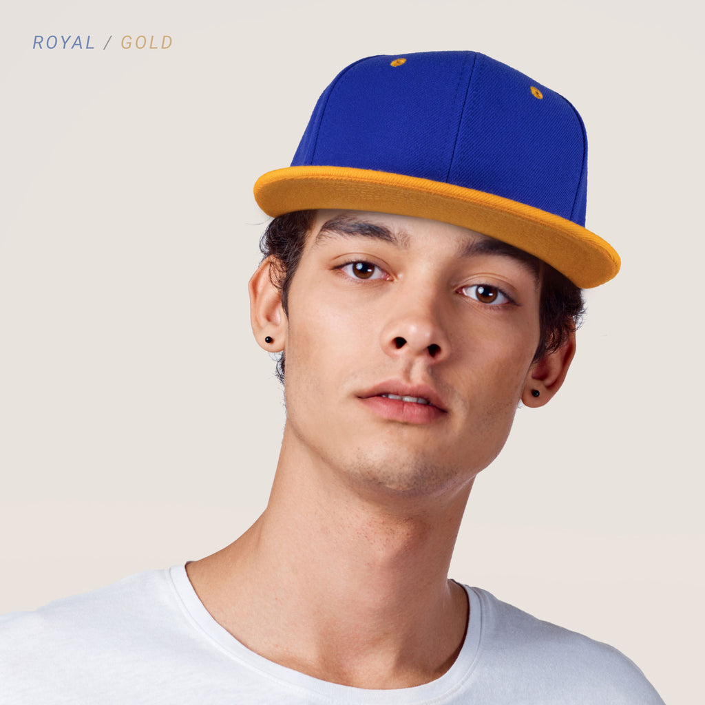 Two-Tone Edge Snapback – Acrylic Adjustable Fit & Breathable - Cart2u.ro