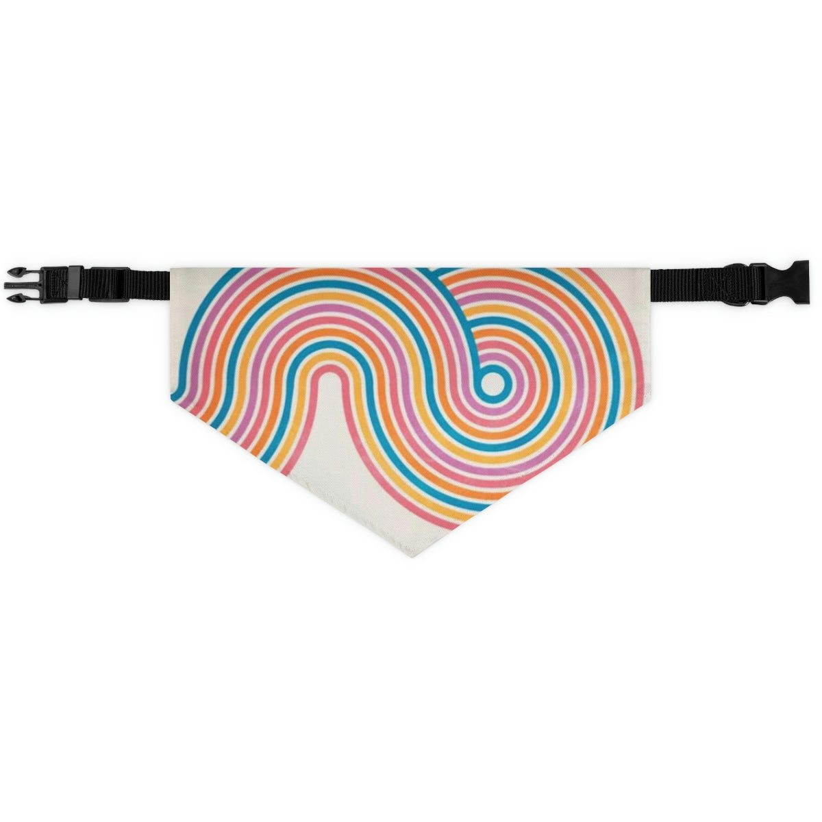 FAST SELLER Pet Bandana Collar - Retro Swirl - Cart2u.ro