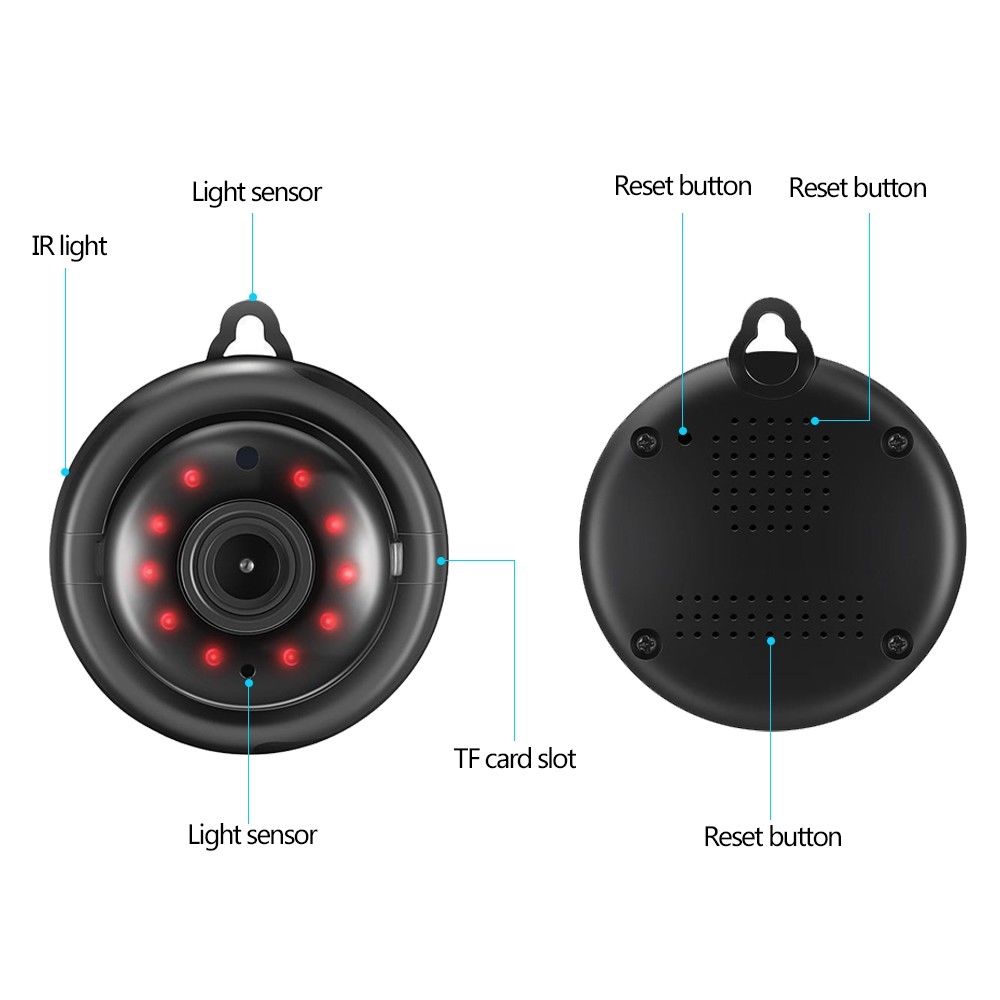HD 1080P Mini WIFI Hidden Wireless IP Camera - Cart2u.ro