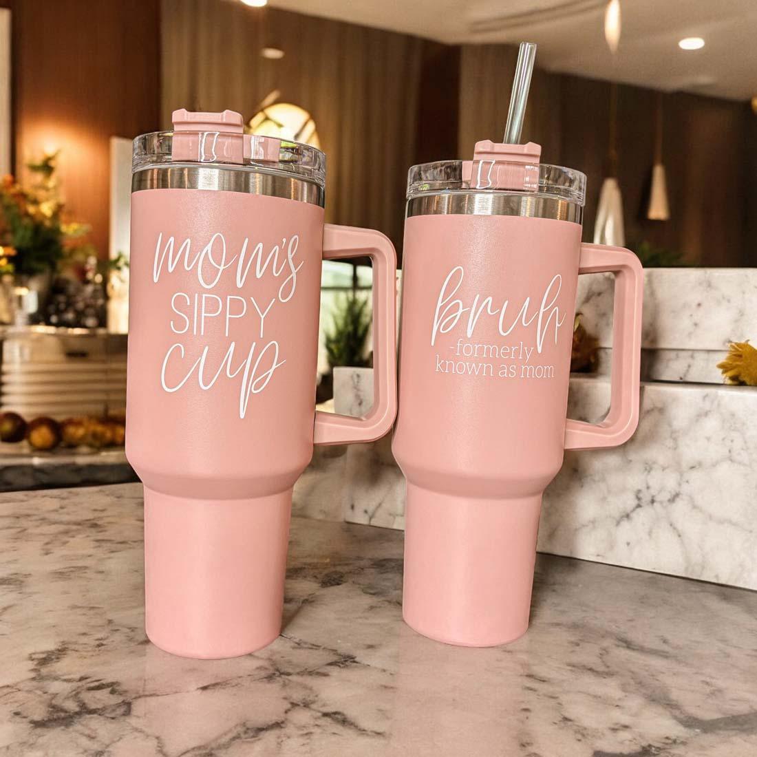 Mom's Sippy 40oz - Cart2u.ro