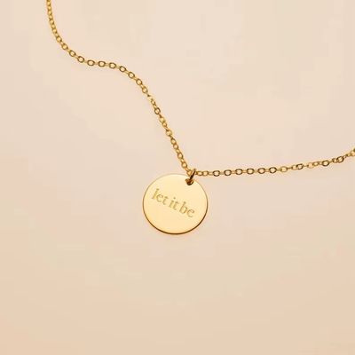 Let it be - pendant necklace - Cart2u.ro