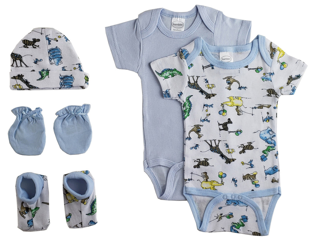 Newborn Baby Boys 5 Pc Layette Baby Shower Gift - Cart2u.ro