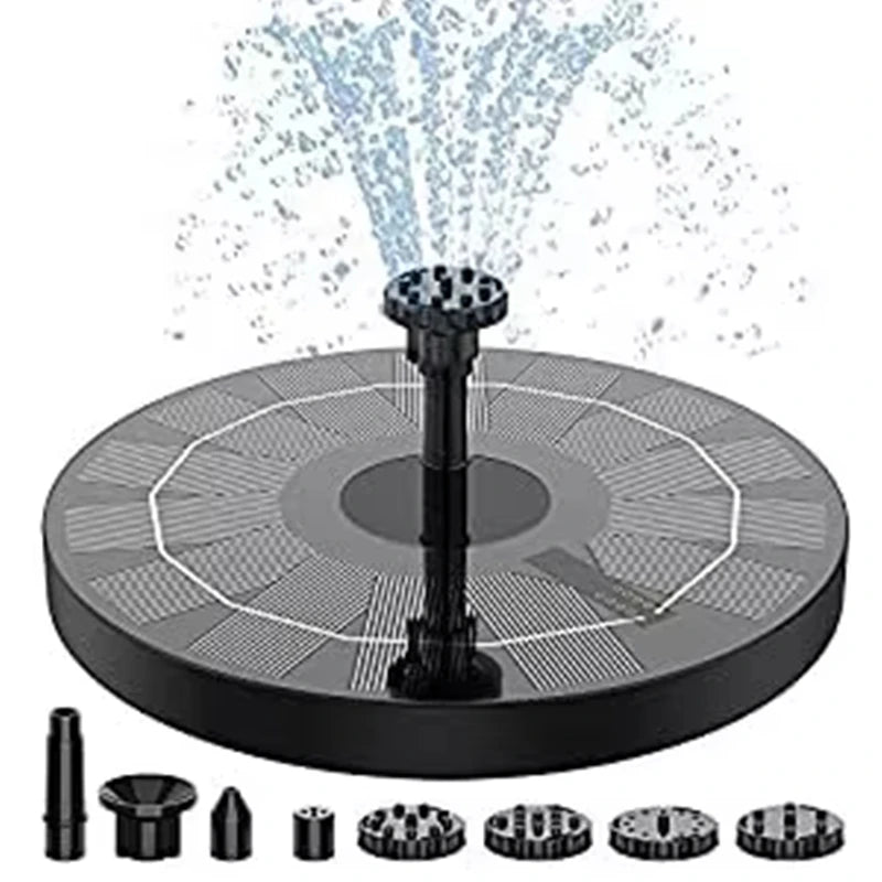 Waterfall Fountain Mini Solar Water Fountain Pool Pond Garden Decoration Outdoor Bird Bath Solar Powered Fountain Floating Water cart2u.ro