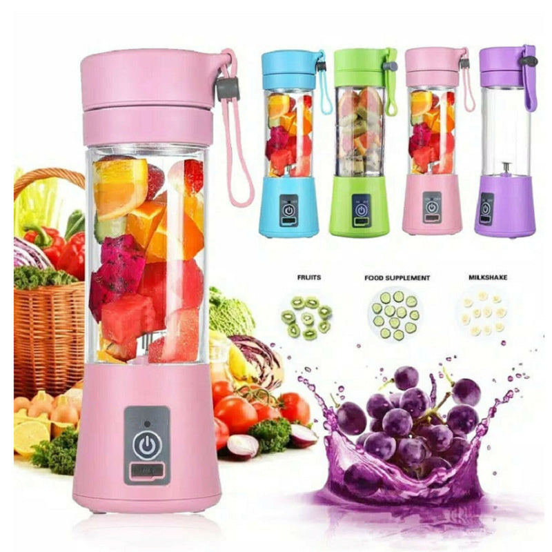 Portable Blender With USB Rechargeable Mini Kitchen Fruit Juice Mixer - Cart2u.ro
