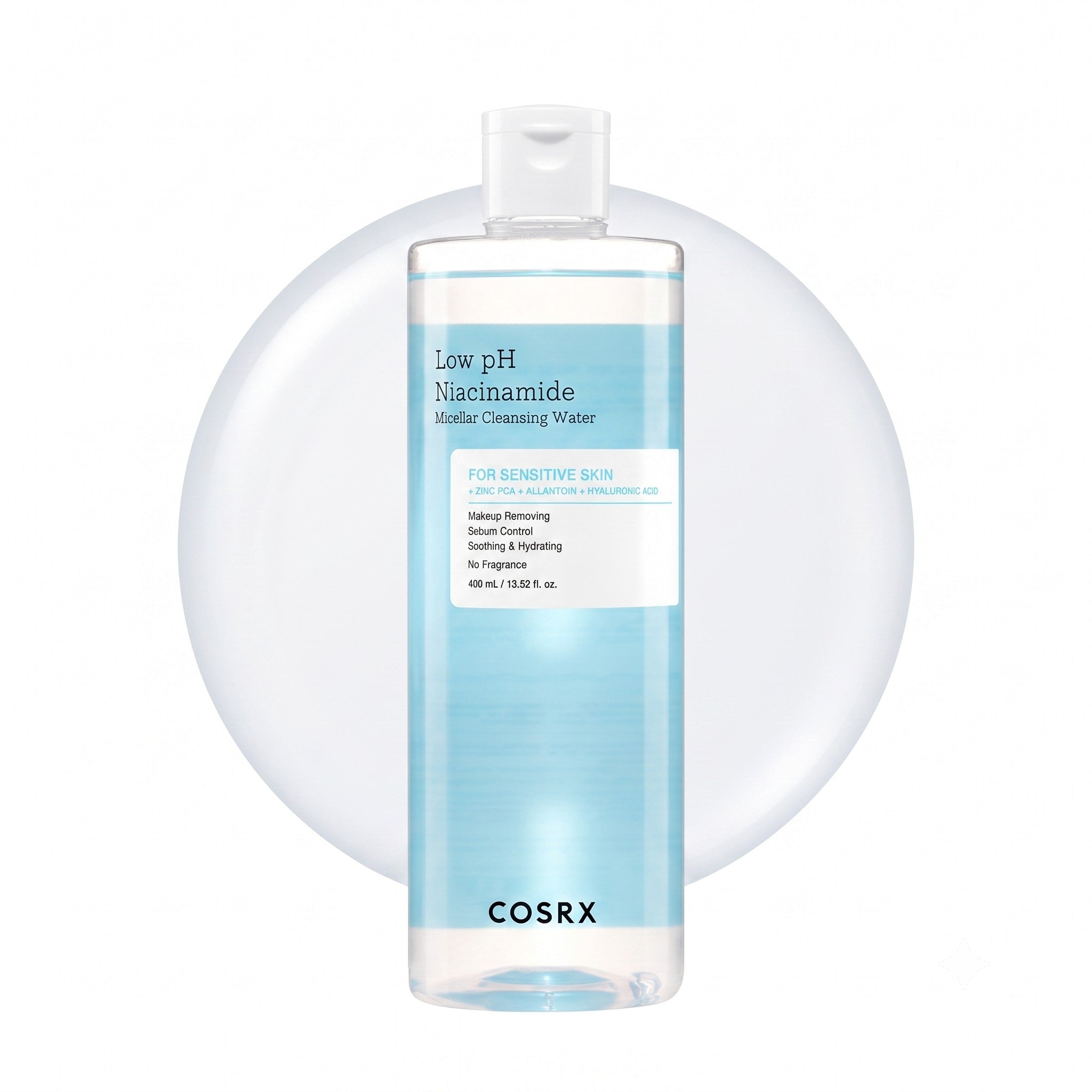 COSRX Low pH Niacinamide Micellar Cleansing Water 400ml
