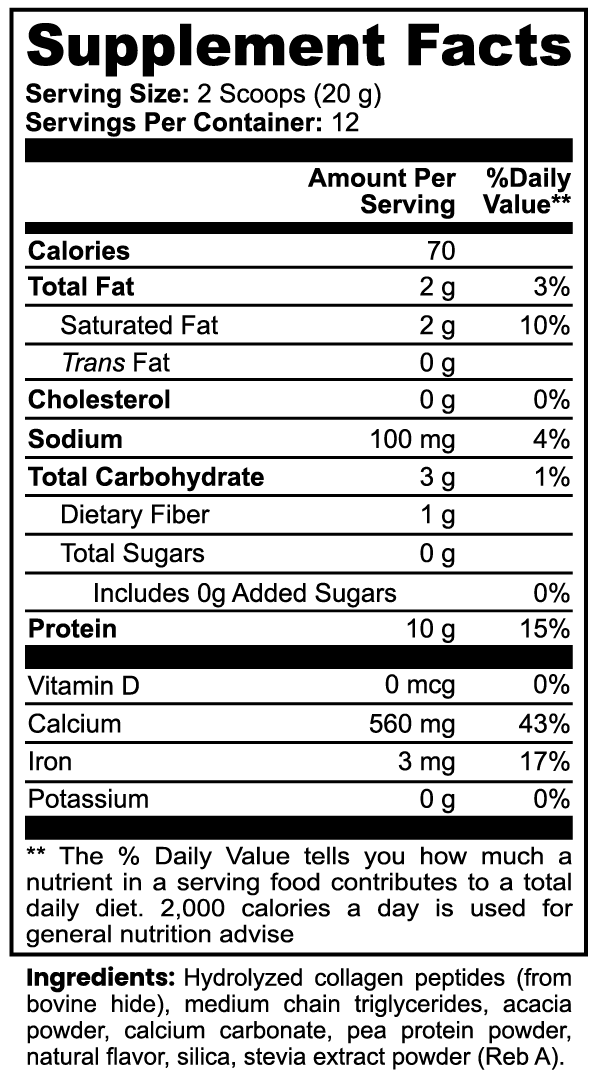 Grass-Fed Collagen Creamer (Vanilla) - Cart2u.ro