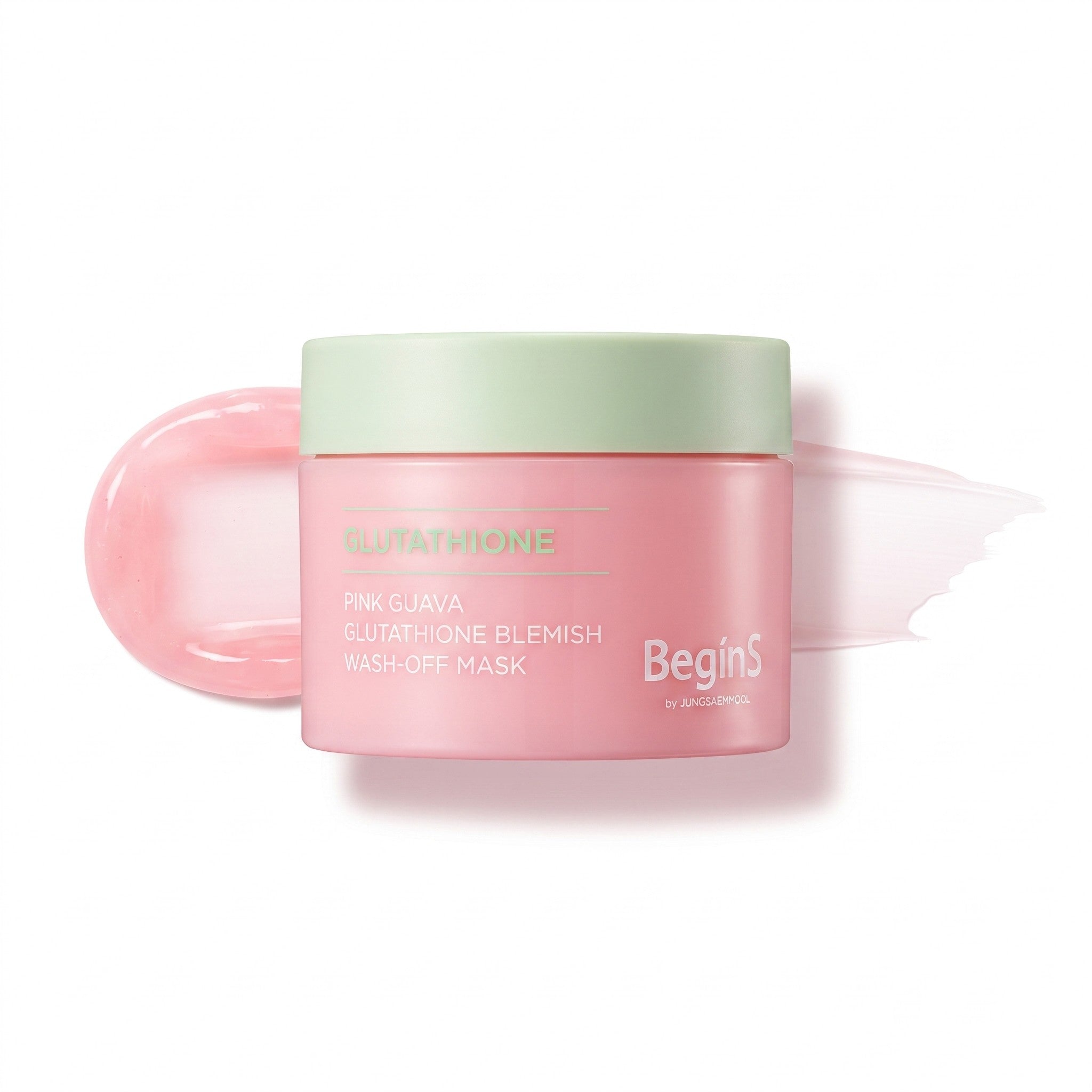 BeginS by JUNGSAEMMOOL Pink Guava Glutathione Blemish Wash-off Mask 90g