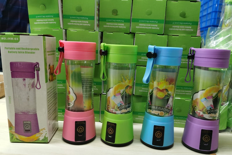 Portable Blender With USB Rechargeable Mini Kitchen Fruit Juice Mixer - Cart2u.ro