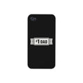 #1 Dad Black Phone Case - Cart2u.ro