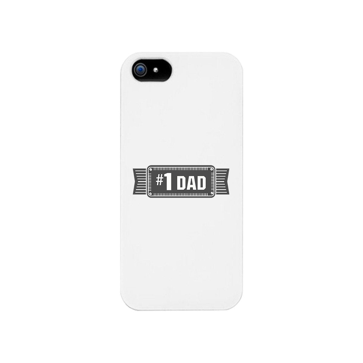 #1 Dad White Phone Case - Cart2u.ro