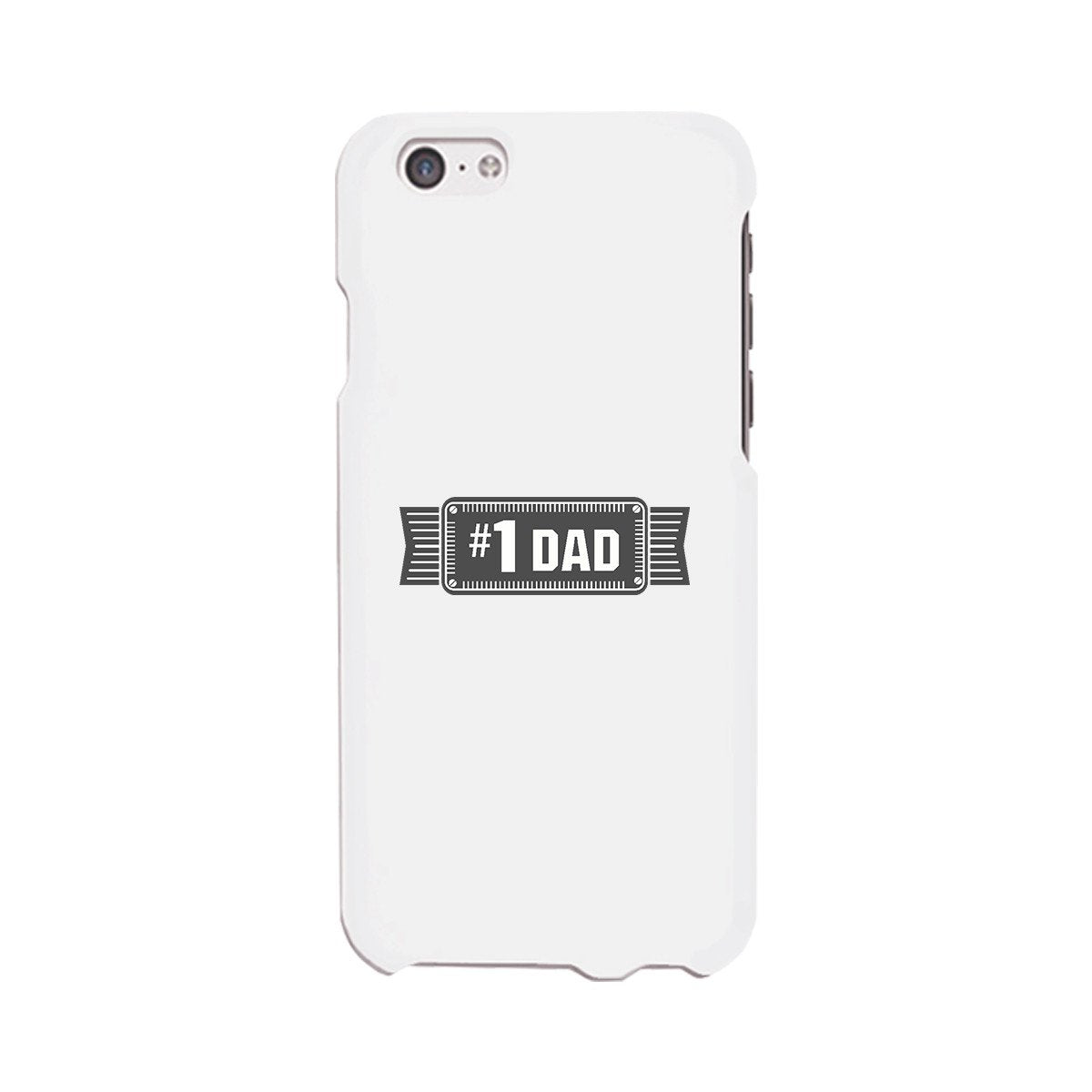 #1 Dad White Phone Case - Cart2u.ro