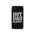 Hot Dad Alert Black Phone Case