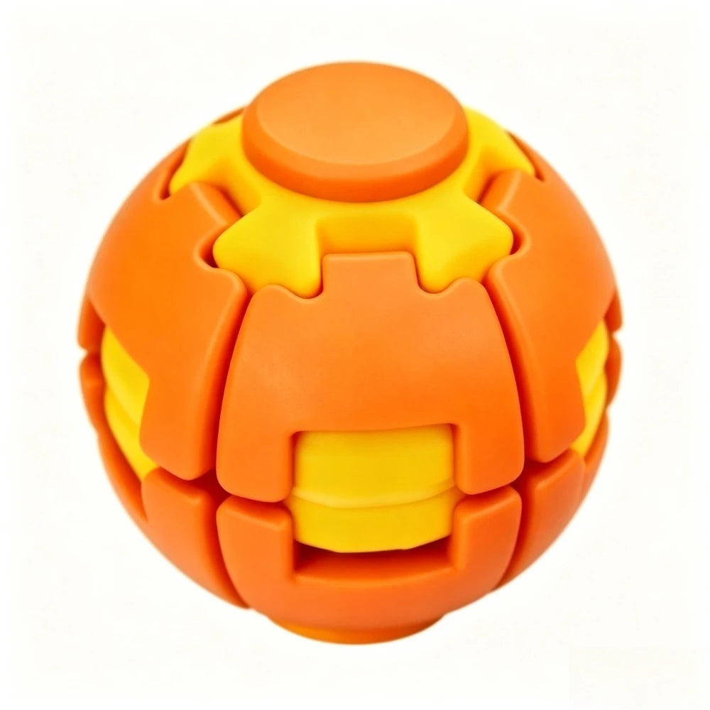 Transforming Fidget Spinner Ball Press To Spin Stress Relief Toy Deformation Sensory Finger Spinner For Kids Adults Relief Gift cart2u.ro