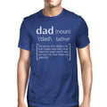 Dad Noun Mens Blue Funny Graphic T-Shirt Funny - Cart2u.ro