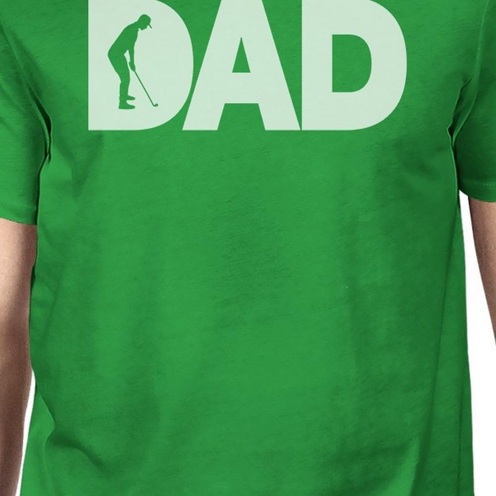 Dad Golf 1 Green Graphic T-shirt For Men Funny - Cart2u.ro