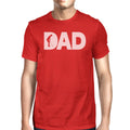 Dad Golf Mens Red Cotton Graphic Tee Unique Design - Cart2u.ro