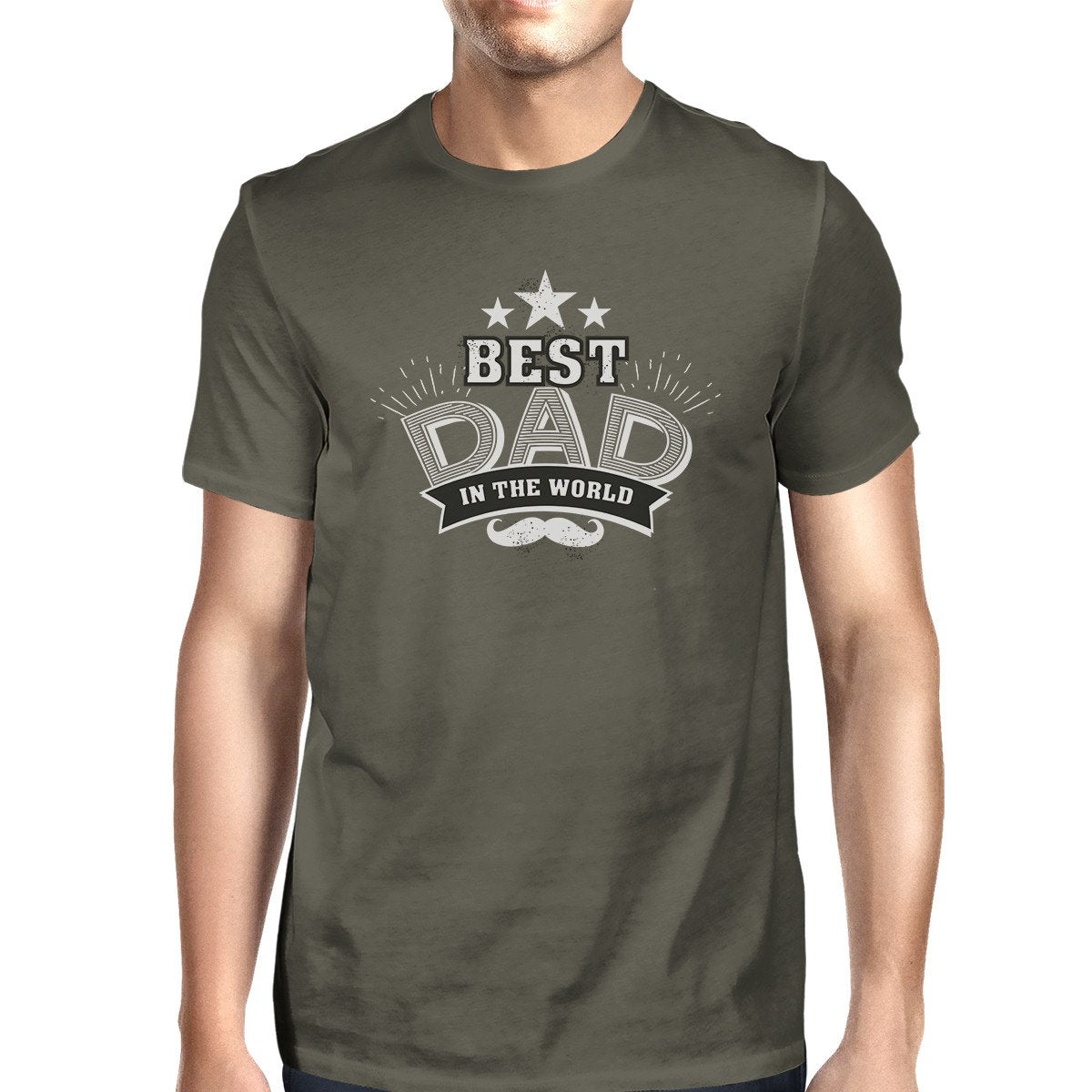 Best Dad In The World Mens Vintage Style Shirt - Cart2u.ro