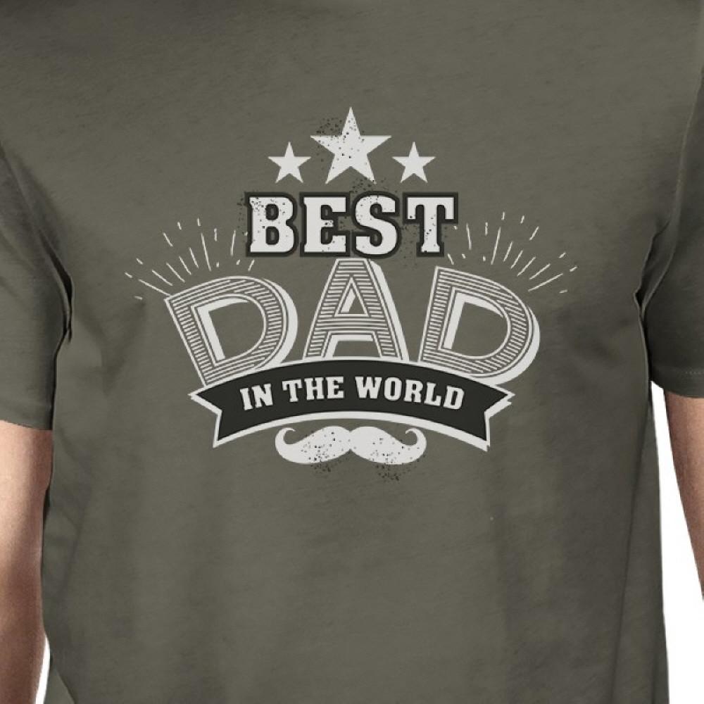 Best Dad In The World Mens Vintage Style Shirt - Cart2u.ro