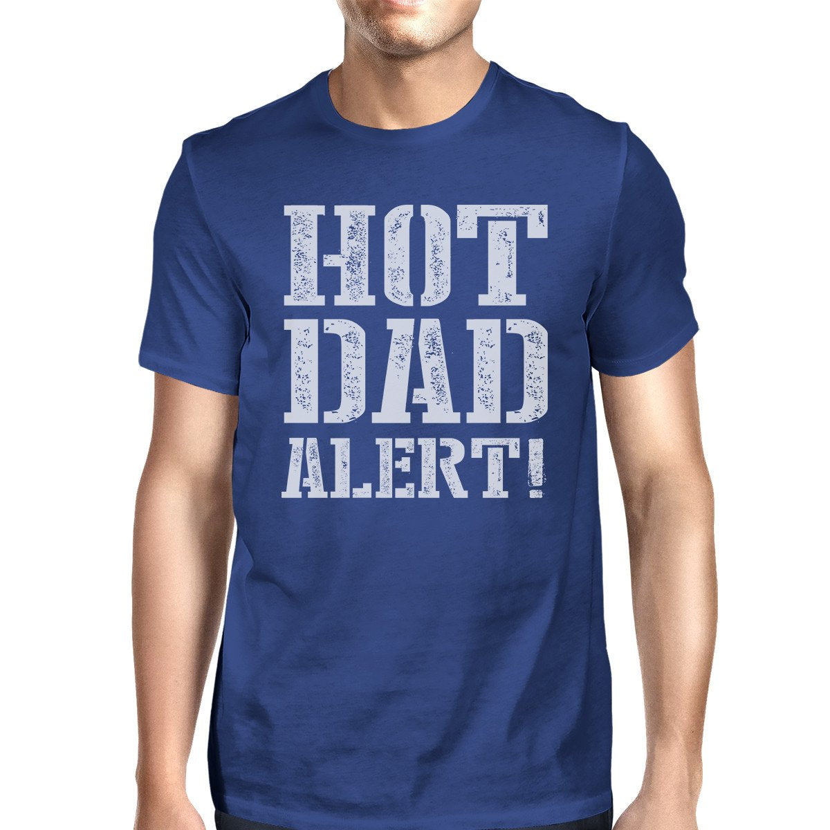 Hot Dad Alert Men's Short Sleeve T-Shirt Dad Gifts - Cart2u.ro