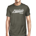 Baseball Dad Men's Dark Gray Cotton Shirt Funny - Cart2u.ro