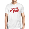 Super Dad Father Day Gift T-Shirt White Cotton - Cart2u.ro