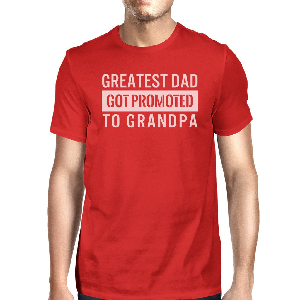 Got Promoted To Grandpa Men's Funny Grandpa Shirt - Cart2u.ro
