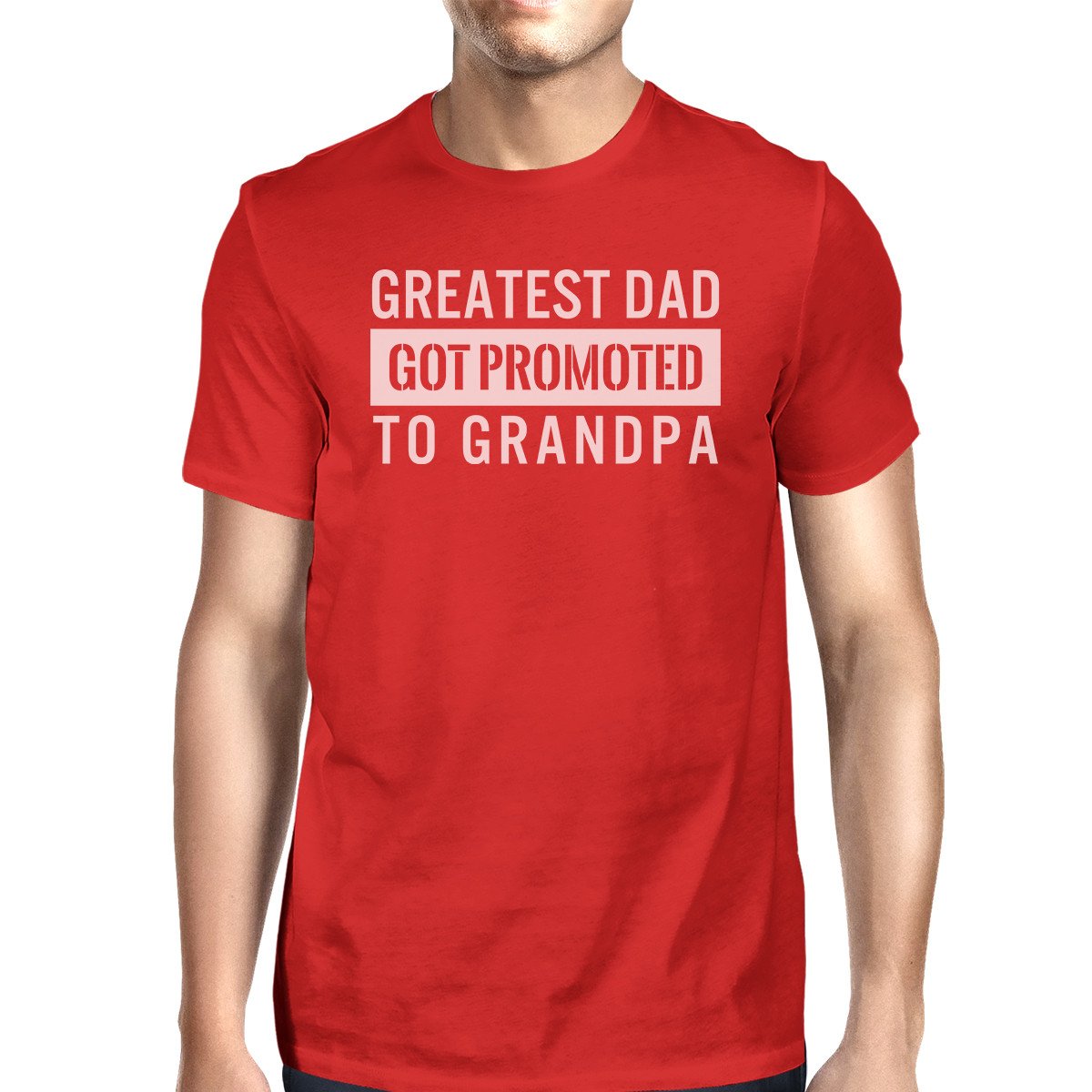 Got Promoted To Grandpa Men's Funny Grandpa Shirt - Cart2u.ro