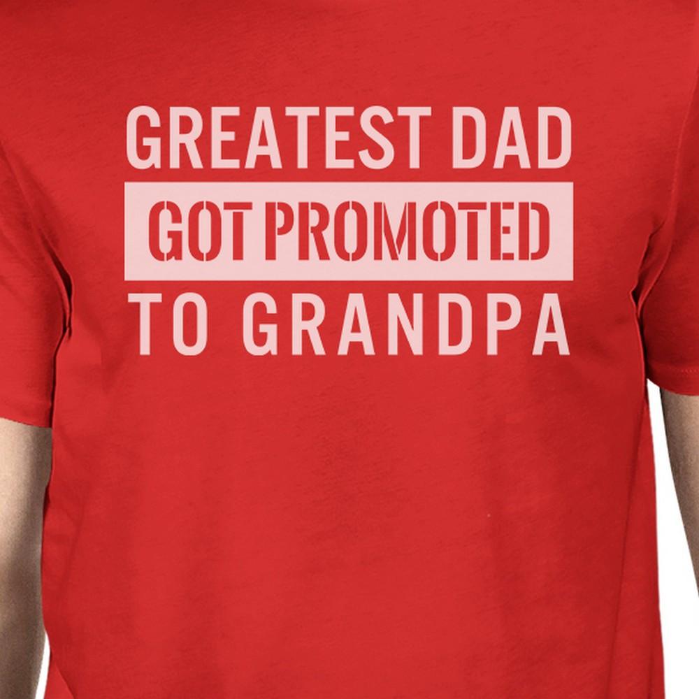 Got Promoted To Grandpa Men's Funny Grandpa Shirt - Cart2u.ro
