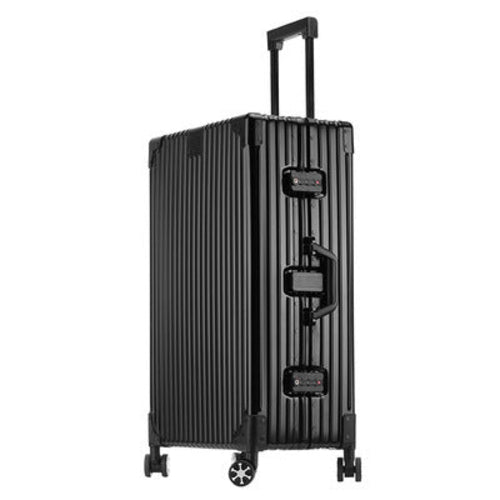 Aluminum Magnesium Alloy Luggage Large Capacity Trolley Case - Cart2u.ro