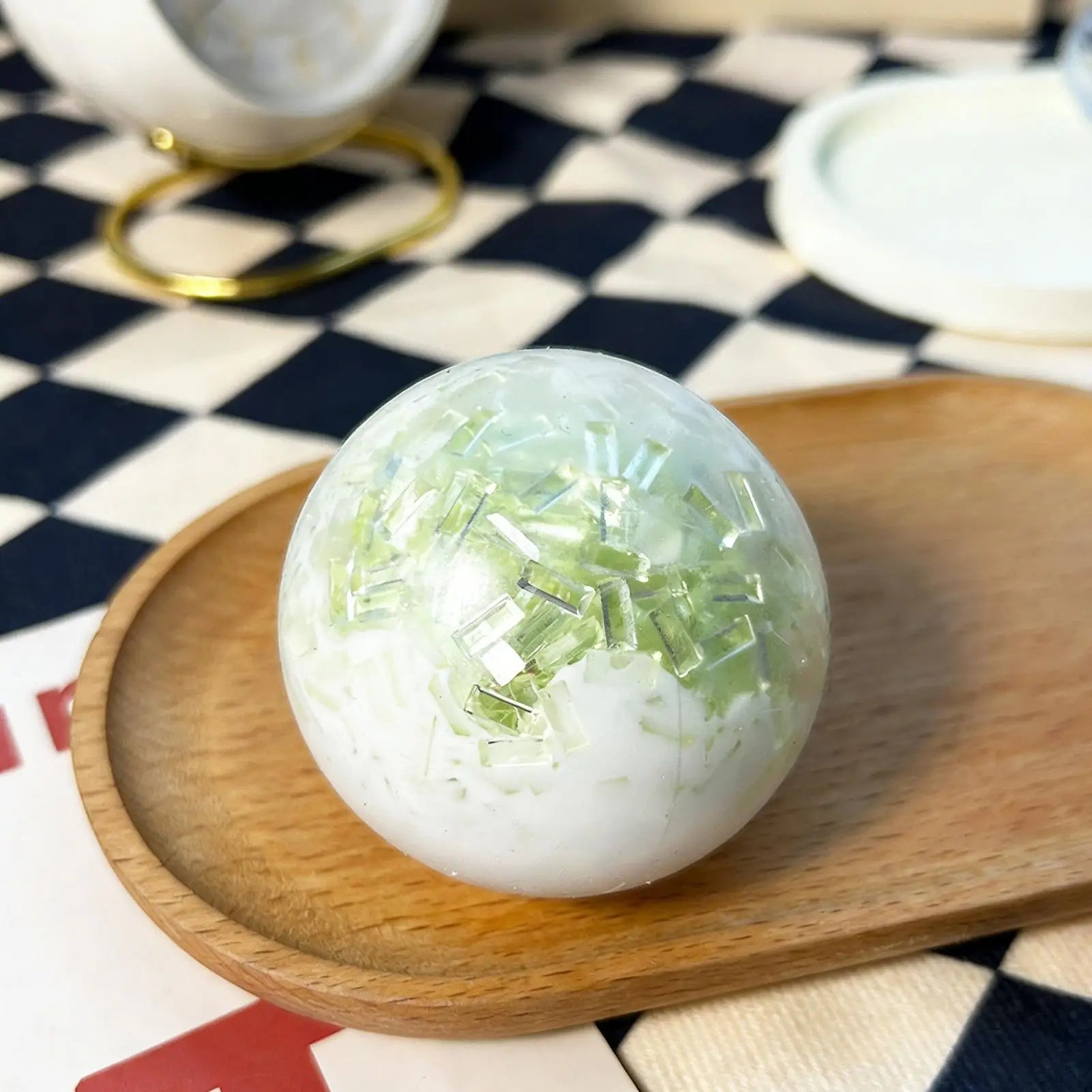 Squishyed Slow Rising Broken Ice Handmade Ball Stress Relief Sensory Fidget Toy For Anxiety ADHD Autism