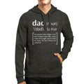 Dad Noun Dark Grey Pullover Hoodie Funny Birthday - Cart2u.ro