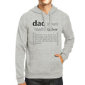 Dad Noun Grey Unisex Funny Design Hoodie For - Cart2u.ro