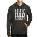 Hot Dad Alert Unisex Dark Gray Pullover Hoodie - Cart2u.ro