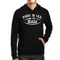 Football Dad Men Black Funny Design Hoodie For - Cart2u.ro