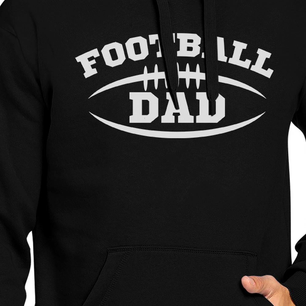 Football Dad Men Black Funny Design Hoodie For - Cart2u.ro