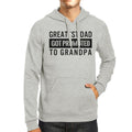 Promoted To Grandpa Grandpa Hoodie Funny Grandpa - Cart2u.ro
