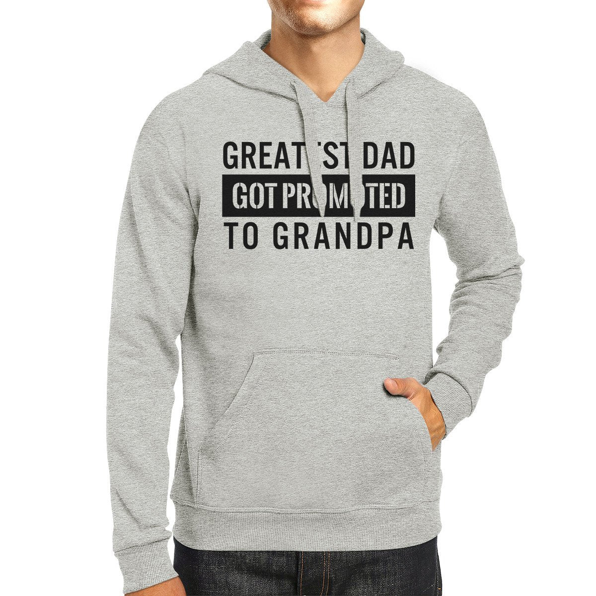 Promoted To Grandpa Grandpa Hoodie Funny Grandpa - Cart2u.ro