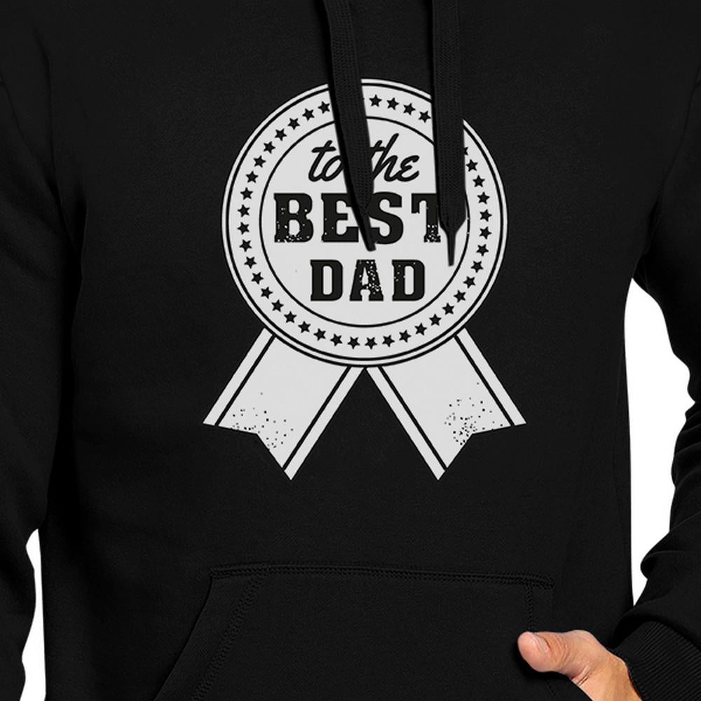 To The Best Dad Unisex Black Vintage Design Hoodie - Cart2u.ro