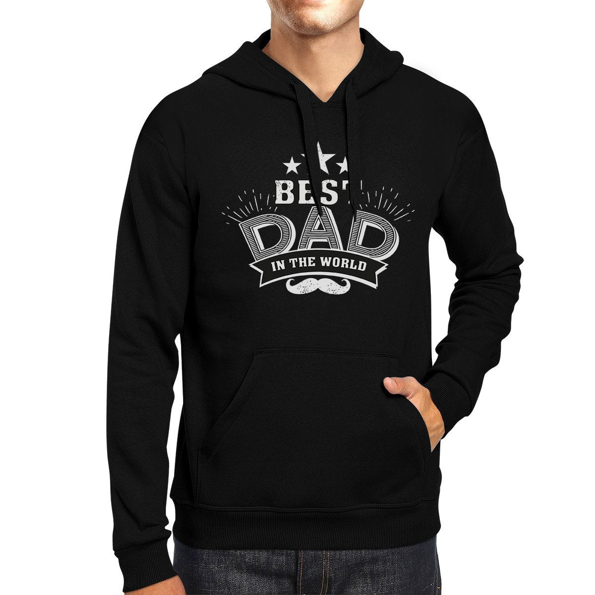 Best Dad In The World Unisex Black Vintage Style - Cart2u.ro