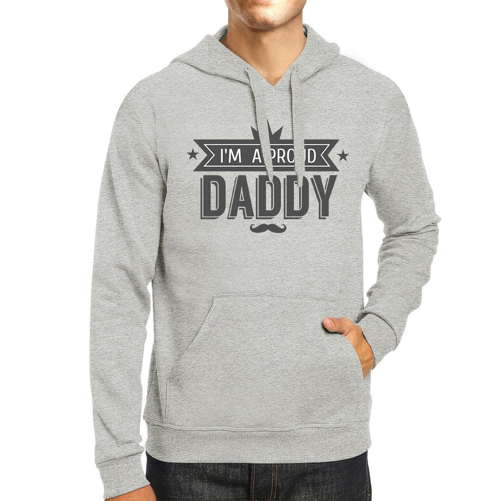 I'm A Proud Daddy Unisex Grey Vintage Design Teal Tiger