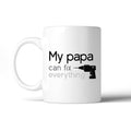 My Papa Fix White Coffee Mug Funny Fathers Day - Cart2u.ro