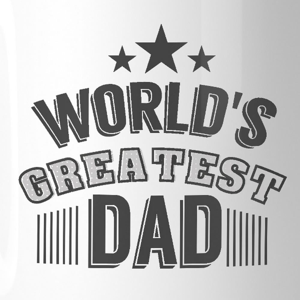 World's Greatest Dad Fathers Day Gift Mug Unique - Cart2u.ro