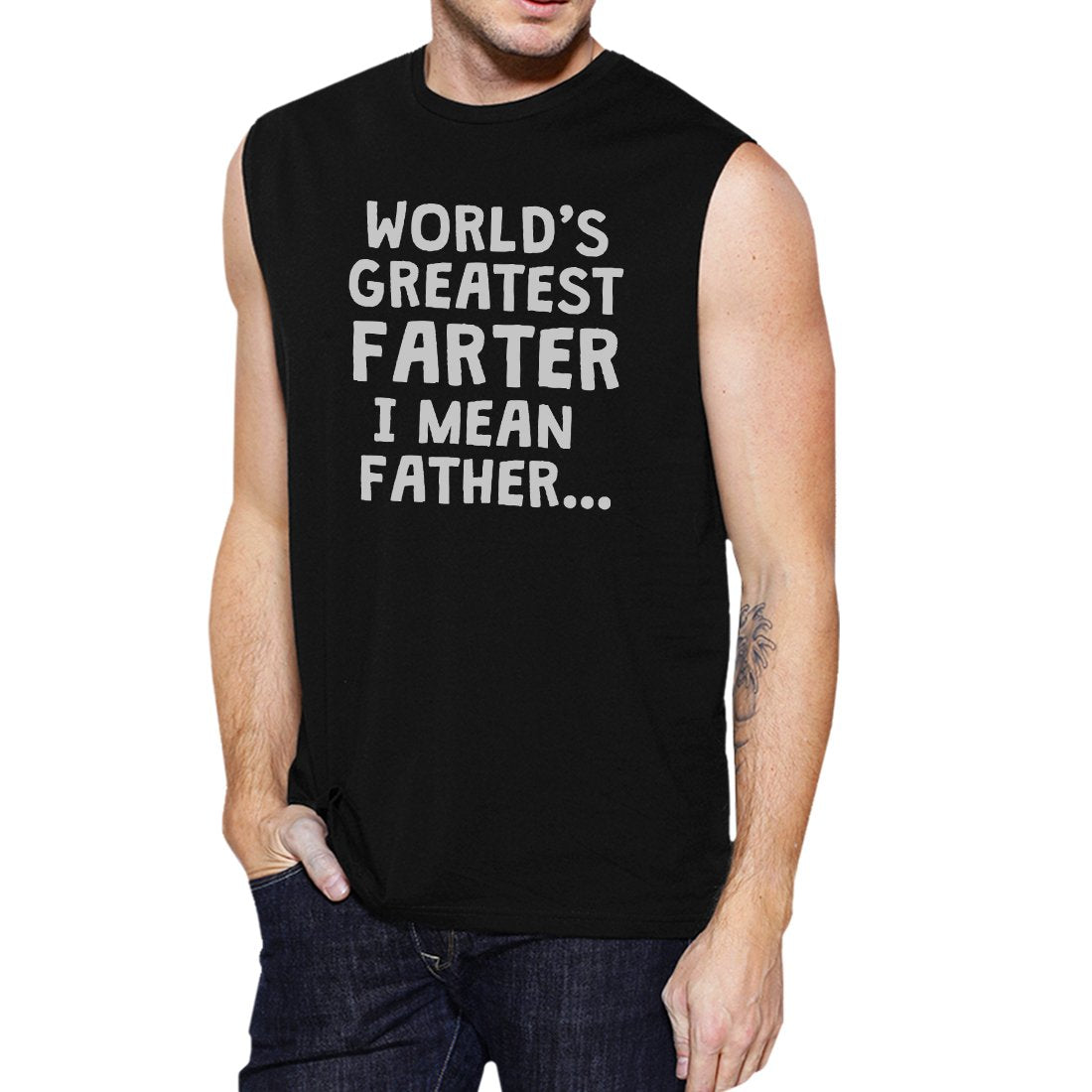 Farter Father Mens Legendary Fathers Day Muscle - Cart2u.ro