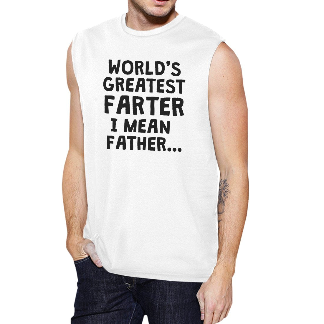 Farter Father Mens Legendary Fathers Day Muscle - Cart2u.ro